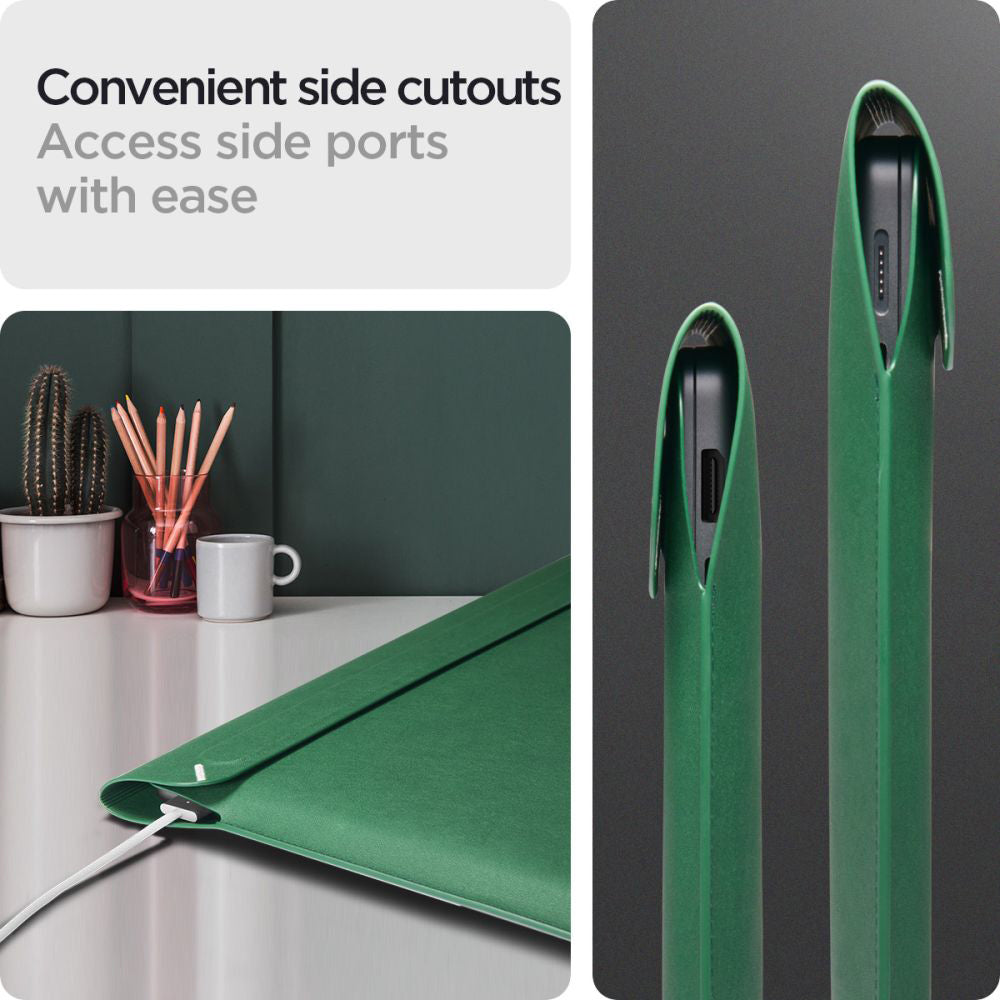Funda Spigen Valentinus para Laptop 15inch - 16inch, Verde