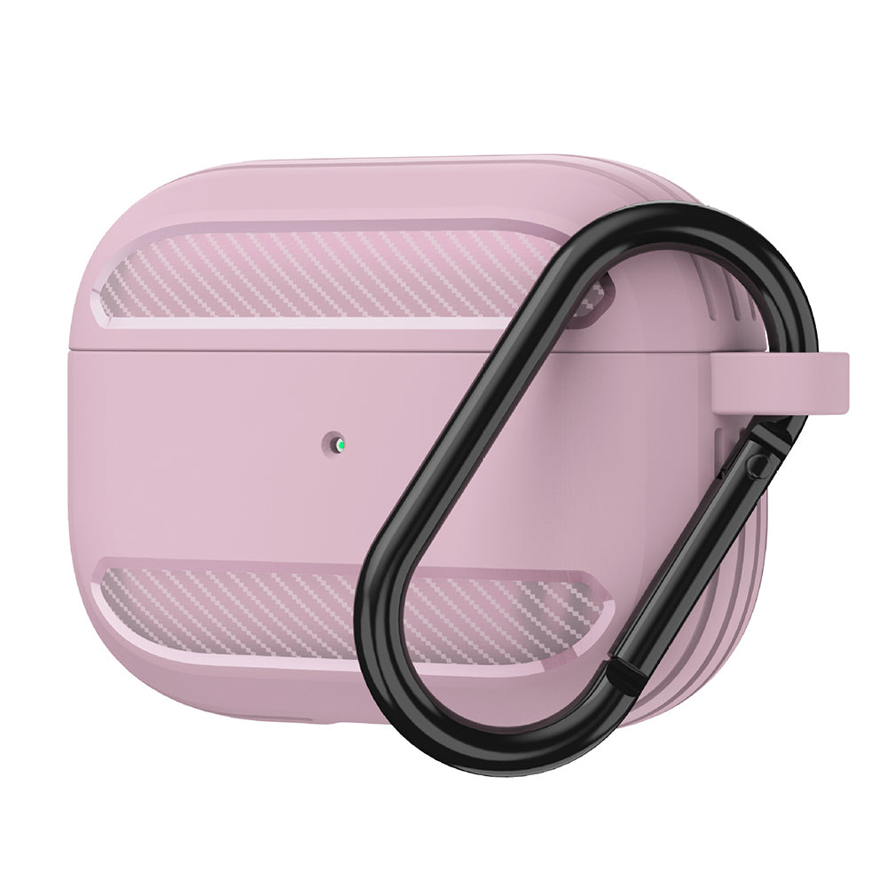 Funda Techsuit Carbon para Apple AirPods 3, Rosa
