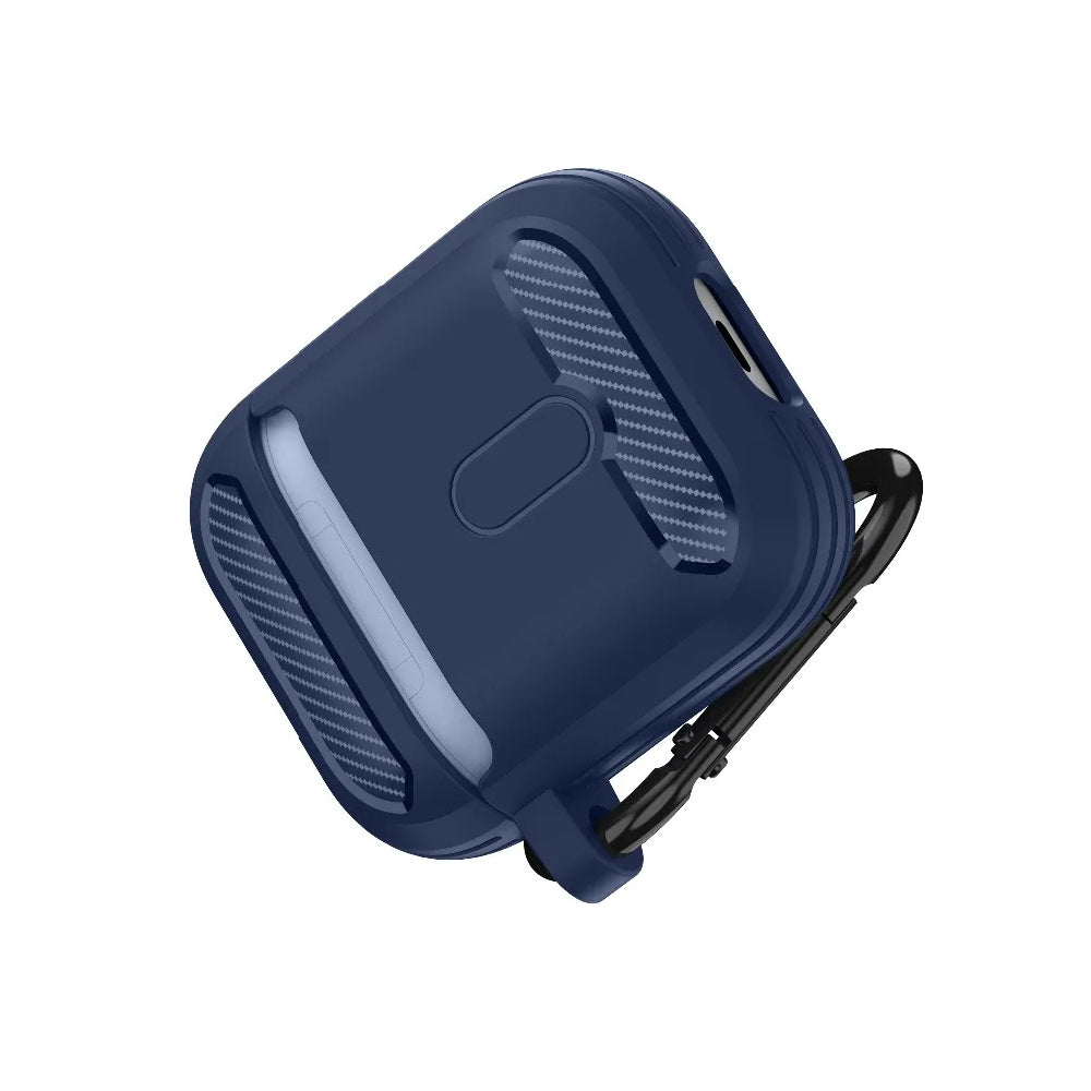 Funda Techsuit Carbon para Apple AirPods Gen 2 / Gen 1, Rosa