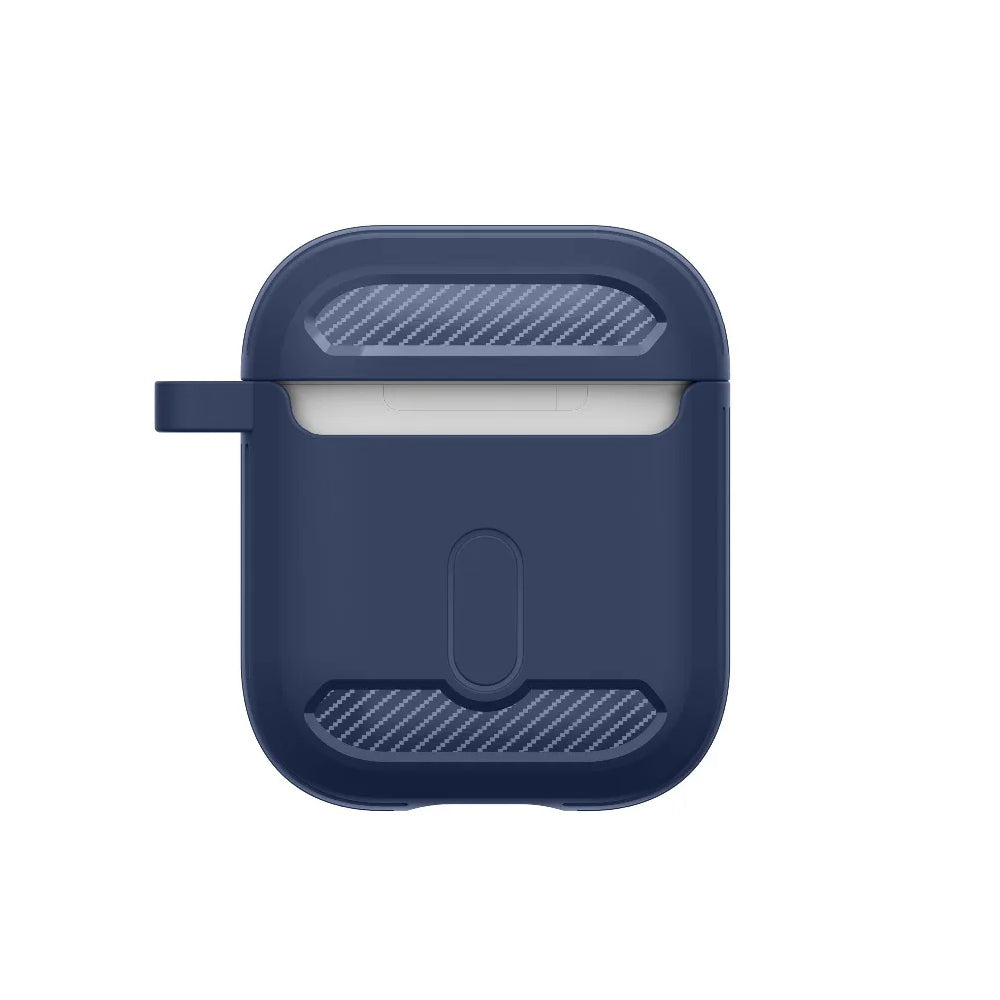 Funda Techsuit Carbon para Apple AirPods Gen 2 / Gen 1, Rosa