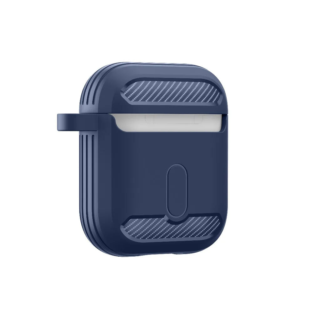 Funda Techsuit Carbon para Apple AirPods Gen 2 / Gen 1, Rosa