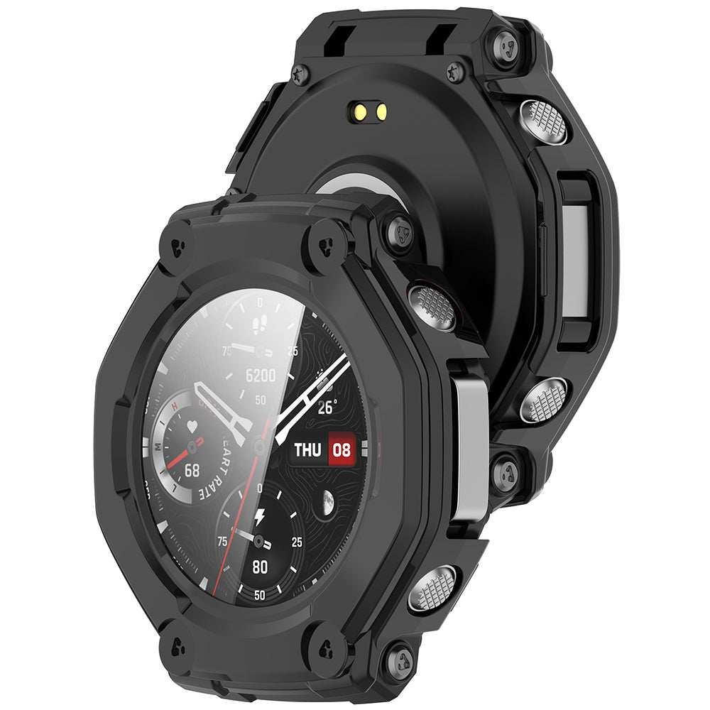 Funda Techsuit Defense360 Pro para Amazfit T-Rex 3, Negra