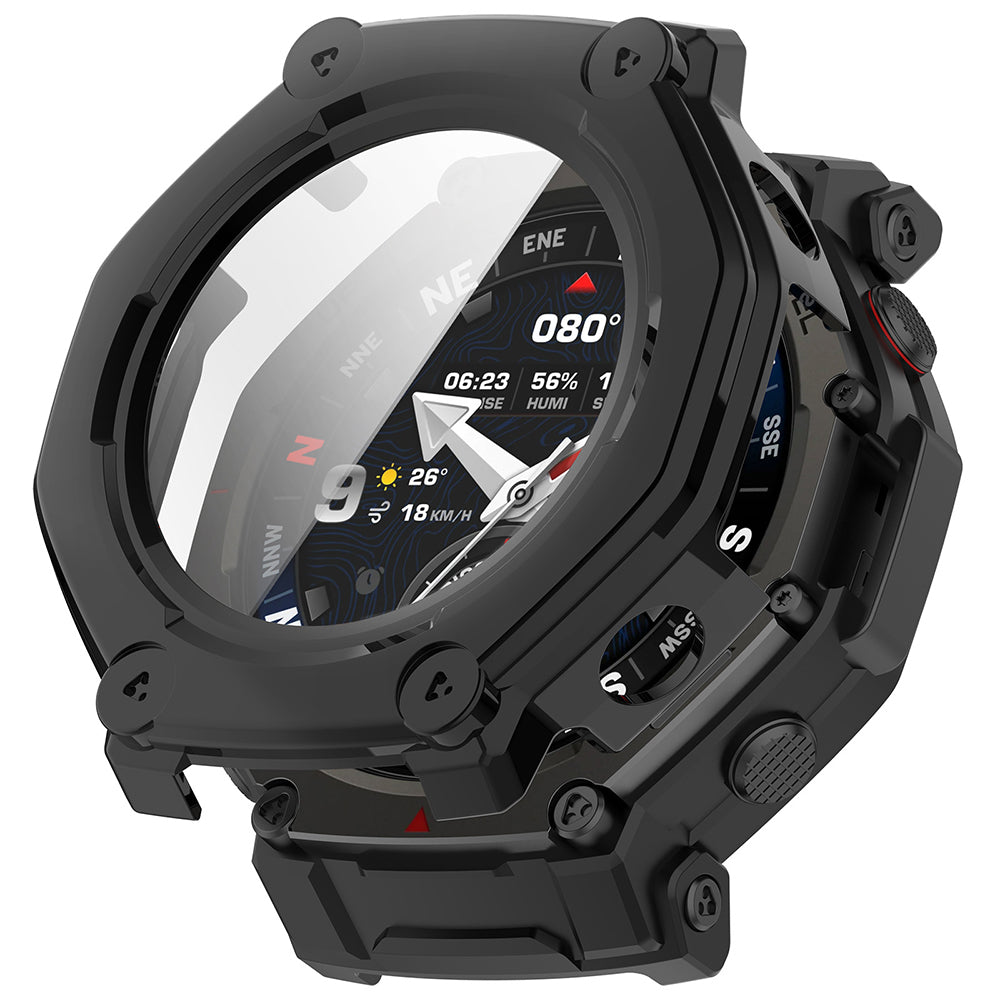 Funda Techsuit Defense360 Pro para Amazfit T-Rex 3 Pro 48mm, Negra
