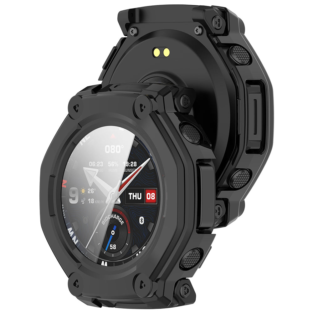 Funda Techsuit Defense360 Pro para Amazfit T-Rex 3 Pro 48mm, Negra
