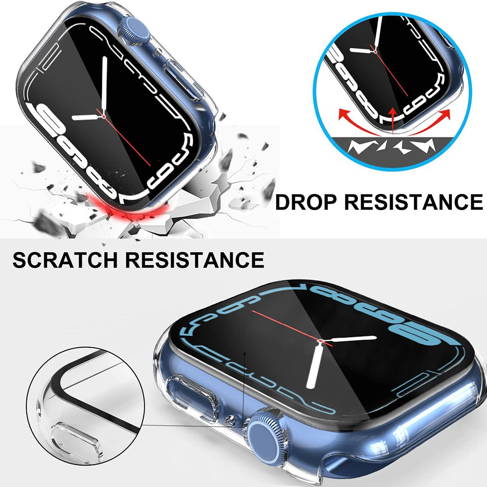 Funda Techsuit Defense360 Pro para Apple Watch 7 45mm Series, Transparente