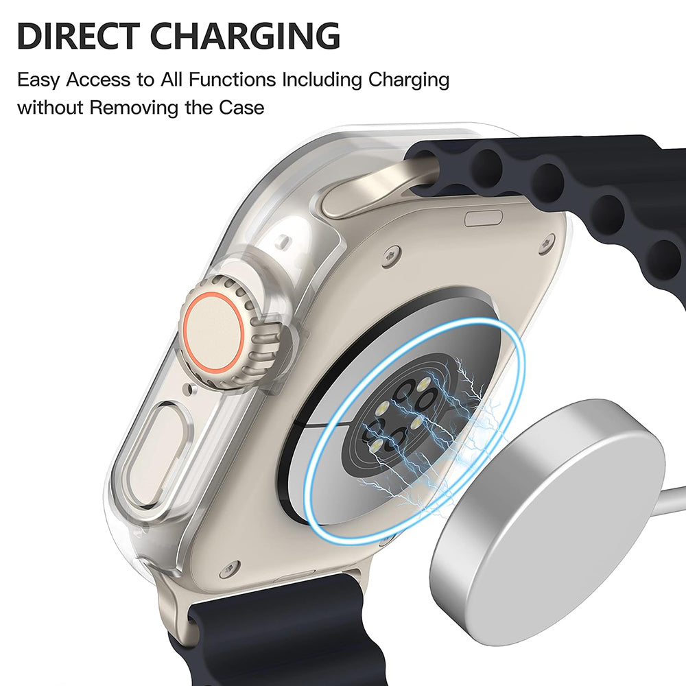 Funda Techsuit Defense360 Pro para Apple Watch Ultra Series, Transparente