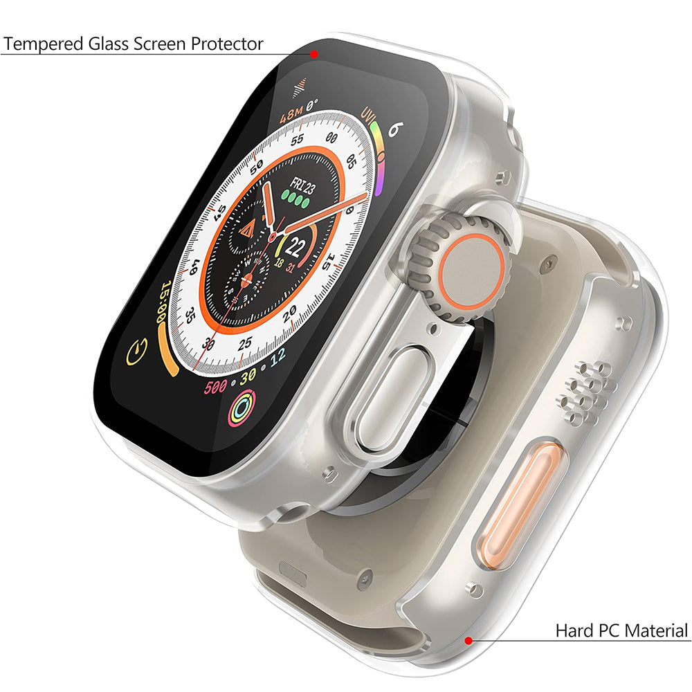 Funda Techsuit Defense360 Pro para Apple Watch Ultra Series, Transparente