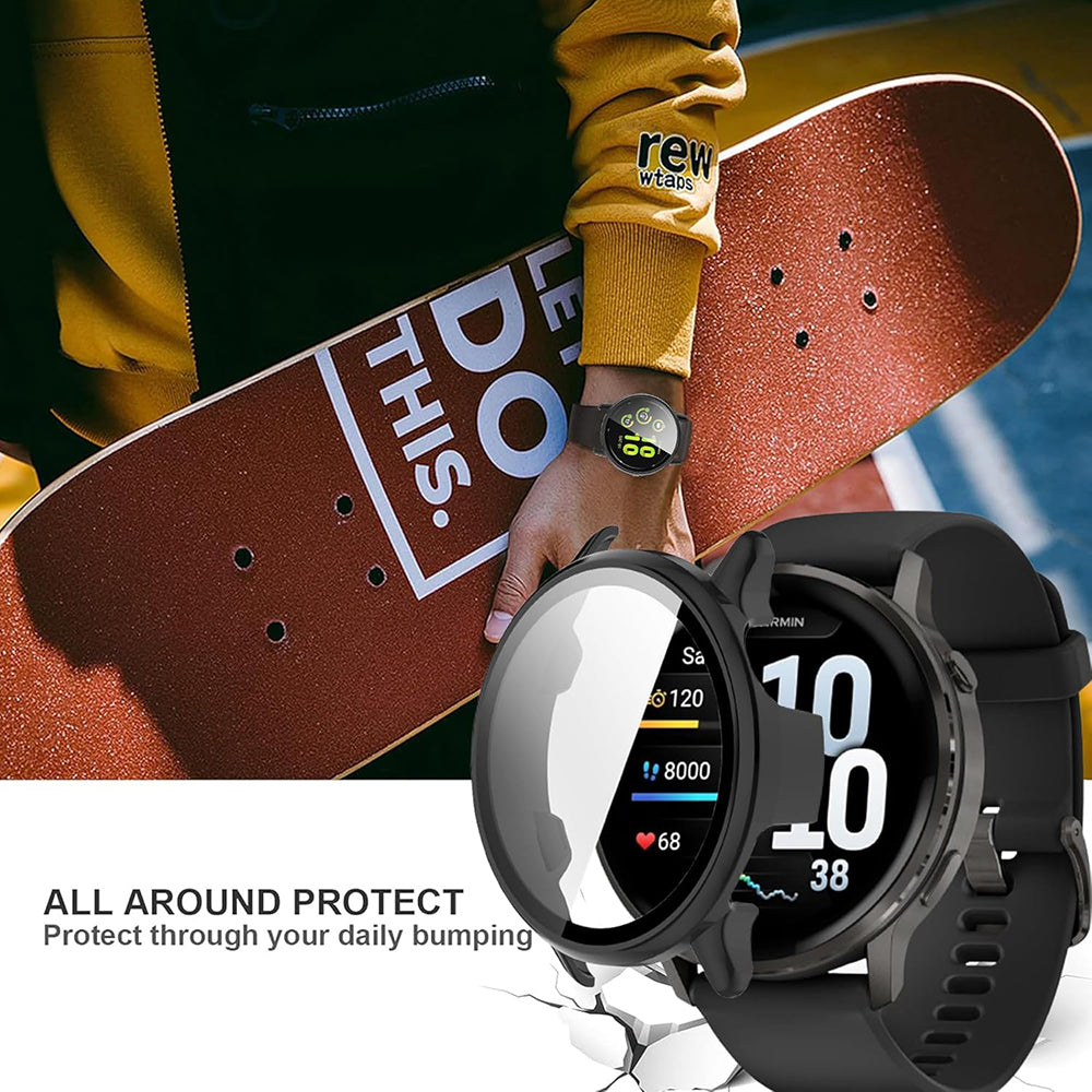 Funda Techsuit Defense360 Pro para Garmin Venu 4 45mm, Rosa