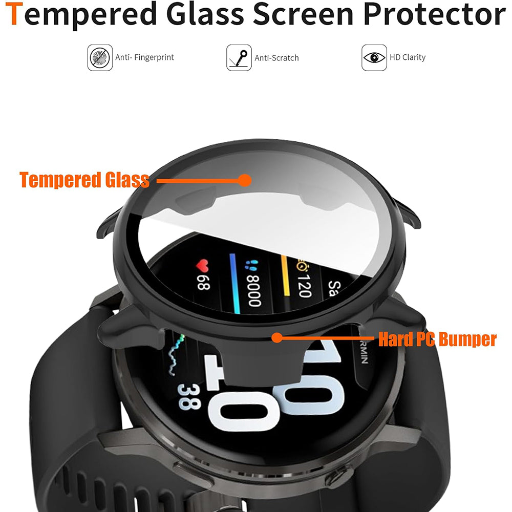 Funda Techsuit Defense360 Pro para Garmin Venu 4 45mm, Verde