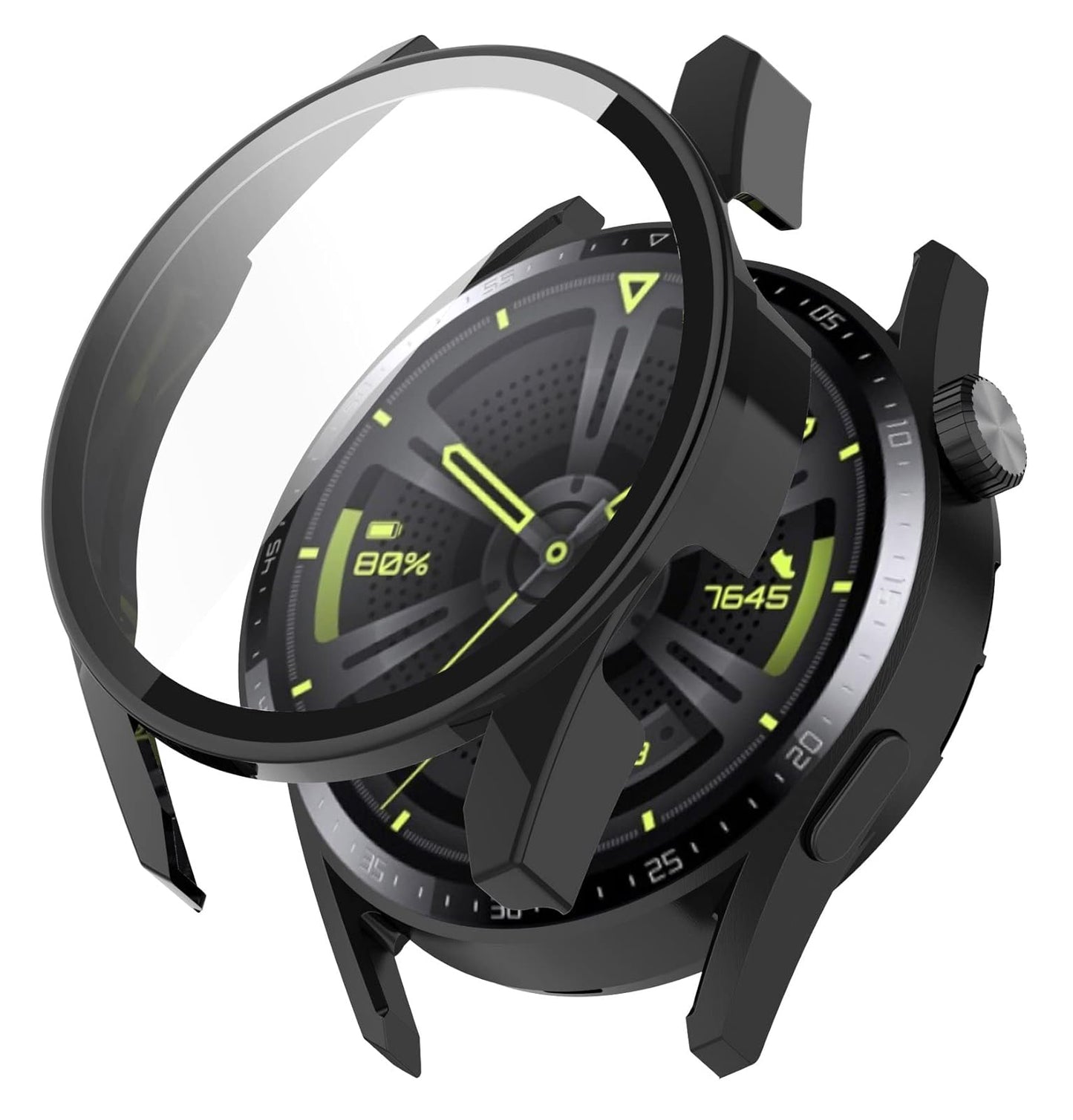 Funda Techsuit Defense360 Pro para Huawei Watch GT 3 46mm, Negra