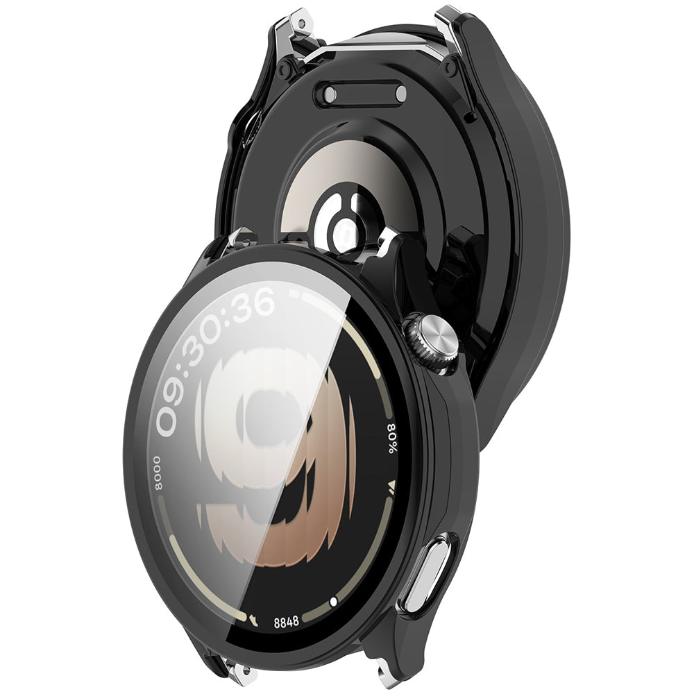 Funda Techsuit Defense360 Pro para Oppo Watch S / OnePlus Watch Lite, Negra