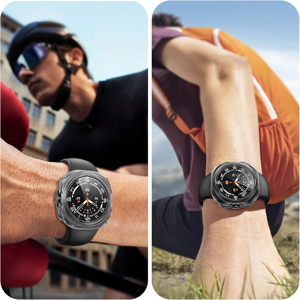 Funda Techsuit Defense360 Pro para Samsung Galaxy Watch Ultra, Transparente