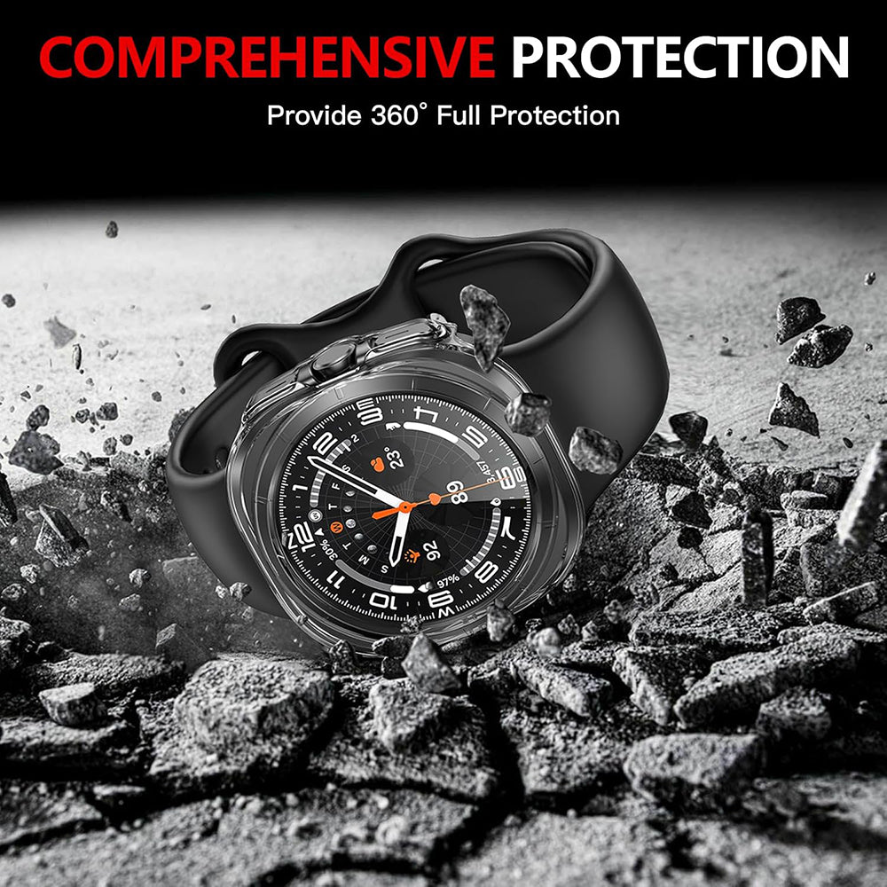 Funda Techsuit Defense360 Pro para Samsung Galaxy Watch Ultra, Transparente