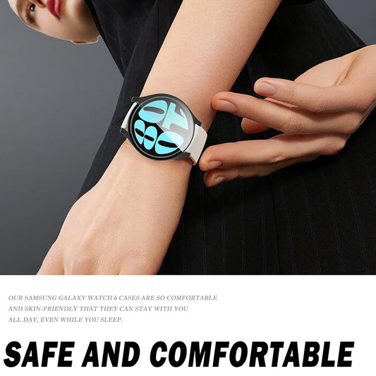 Funda Techsuit Defense360 Pro para Samsung Galaxy Watch6 40mm, Negra