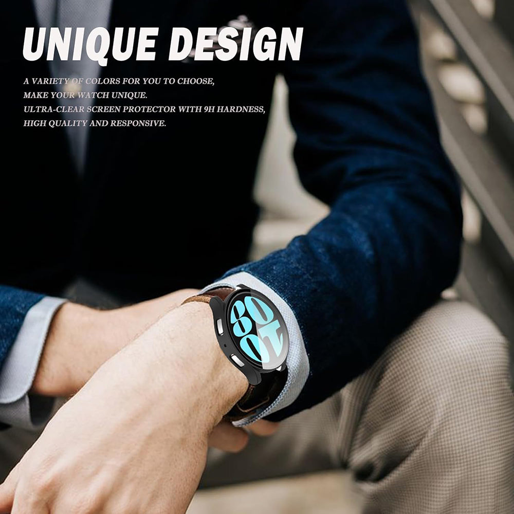 Funda Techsuit Defense360 Pro para Samsung Galaxy Watch6 44mm, Negra
