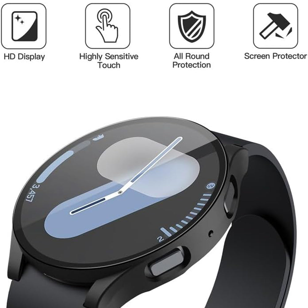 Funda Techsuit Defense360 Pro para Samsung Galaxy Watch7 44mm, Negra