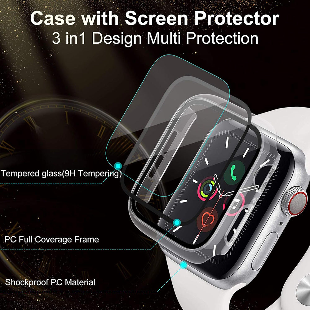 Funda Techsuit Defense360 Pro para Xiaomi Smart Band 8, Transparente