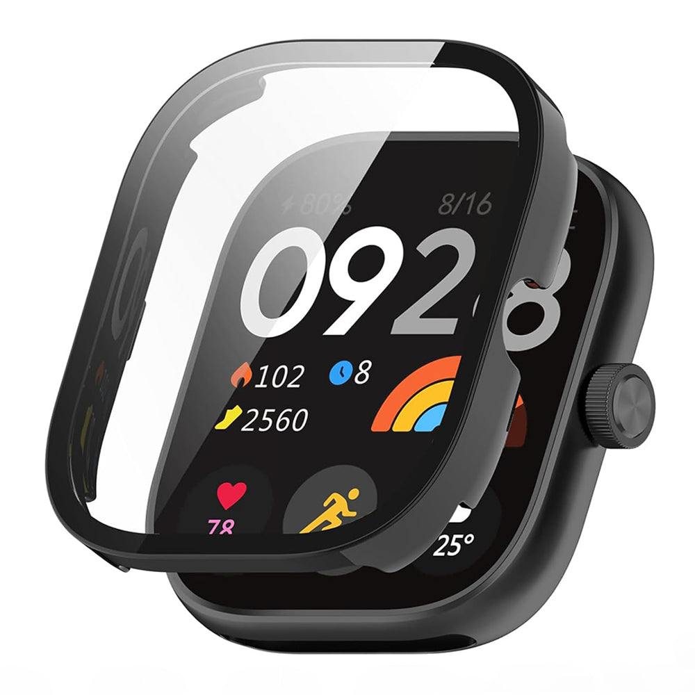 Funda Techsuit Defense360 Pro para Xiaomi Redmi Watch 4, Negra