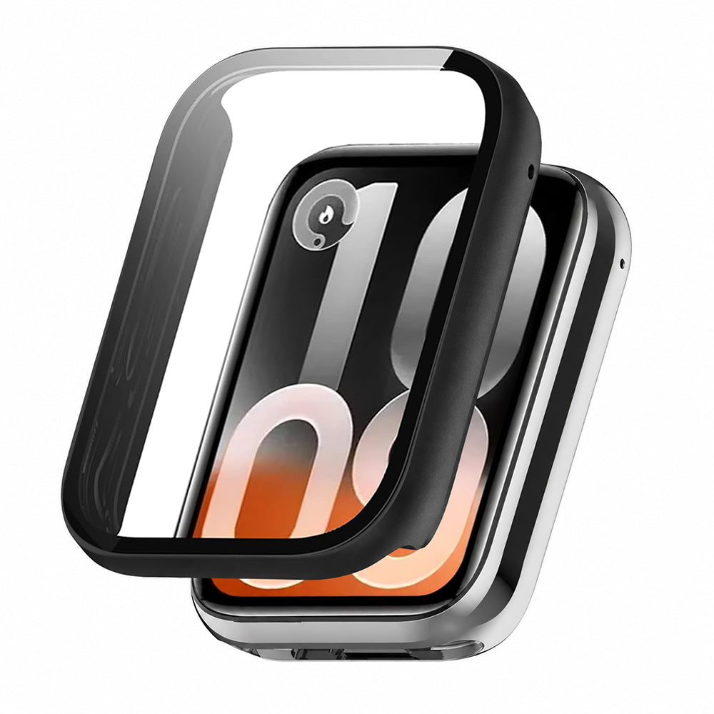Funda Techsuit Defense360 Pro para Xiaomi Smart Band 10 Pro, Negra Mate