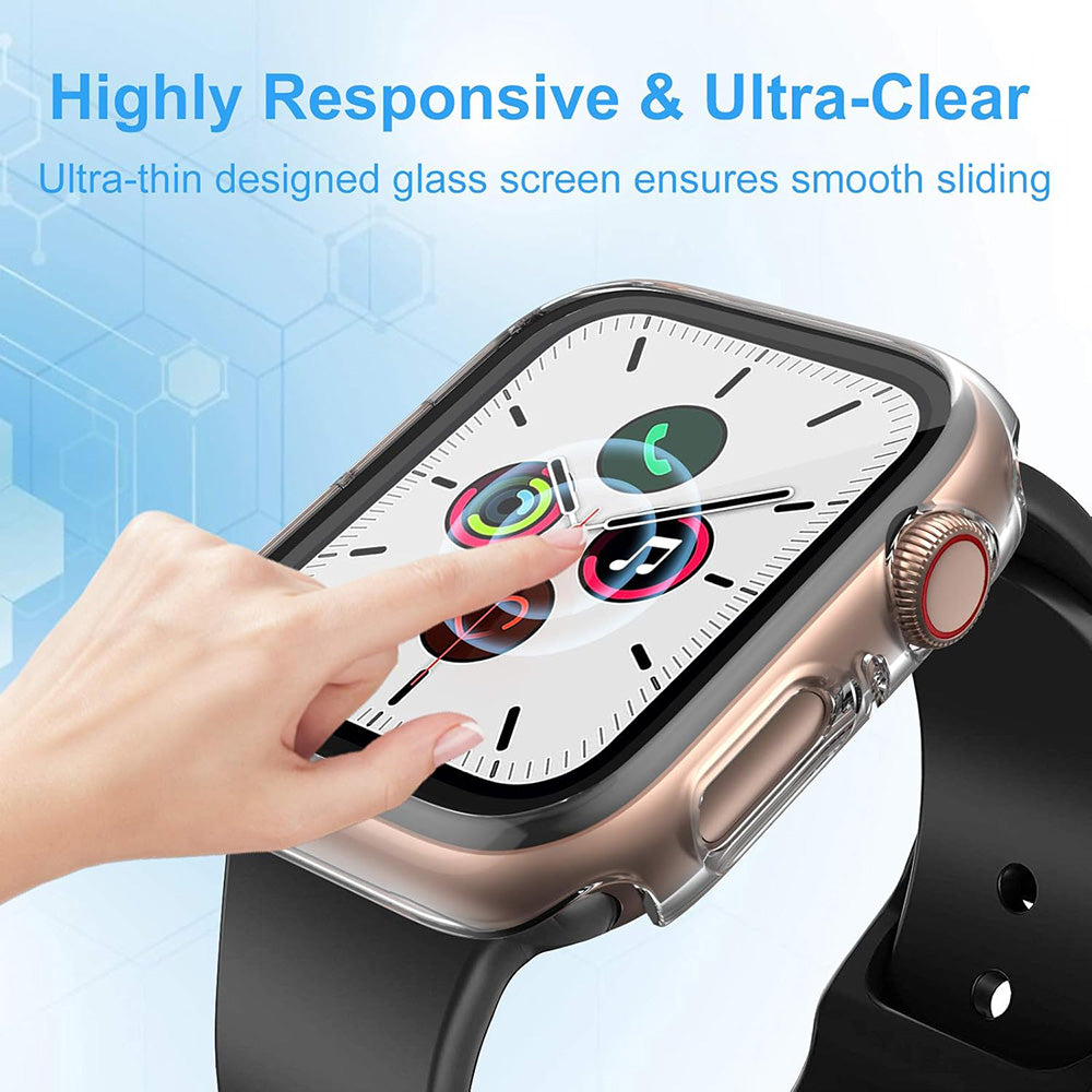 Funda Techsuit Defense360 Pro para Xiaomi Smart Band 7, Transparente