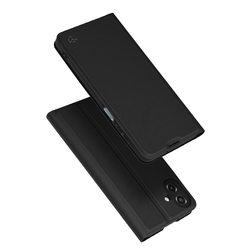 Funda para Samsung Galaxy A07 4G A075, Techsuit, Magskin Book, Negra