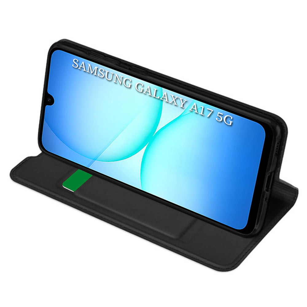 Funda para Samsung Galaxy A17 5G, Techsuit, Magskin Book, Negra