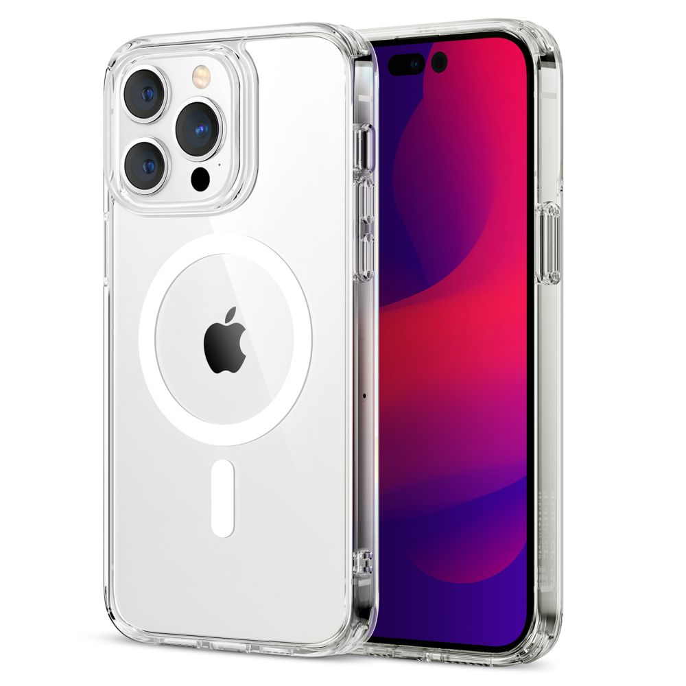 Funda MagSafe para Apple iPhone 14 Pro Max, ESR, Ch Halolock, Transparente