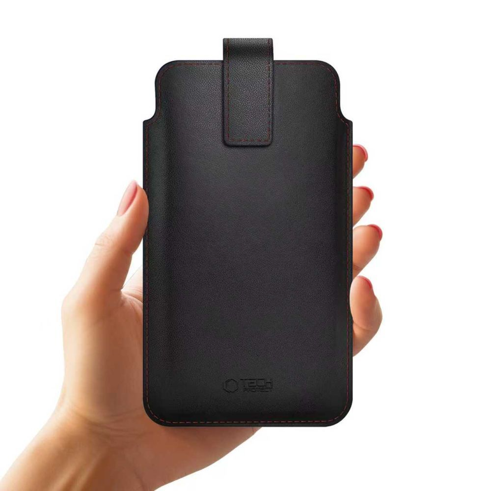 Funda Universal para Teléfono, Tech-Protect, SM65, Negra Roja