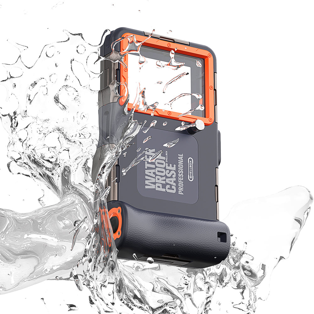 Funda Universal Waterproof para Teléfono max. 6.8inch, ShellBox, Negra