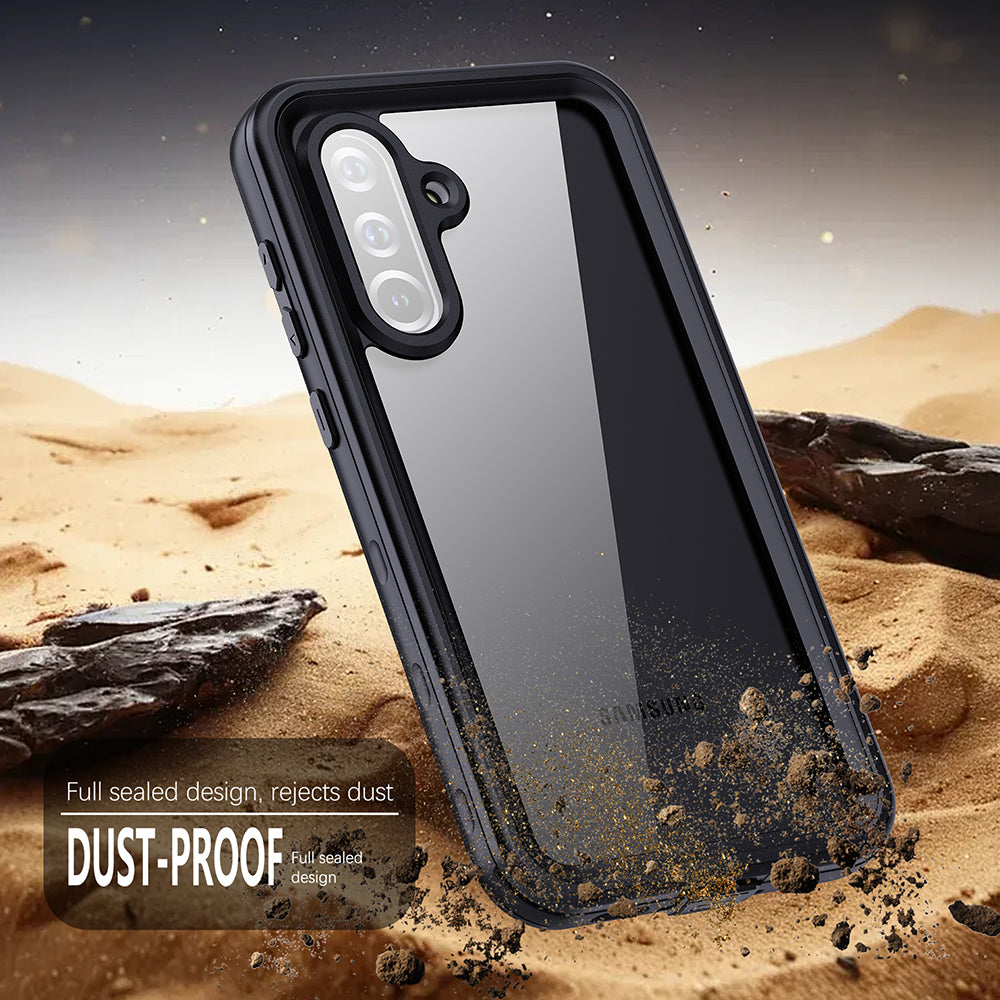 Funda impermeable para Samsung Galaxy A26 A266, ShellBox, Negra