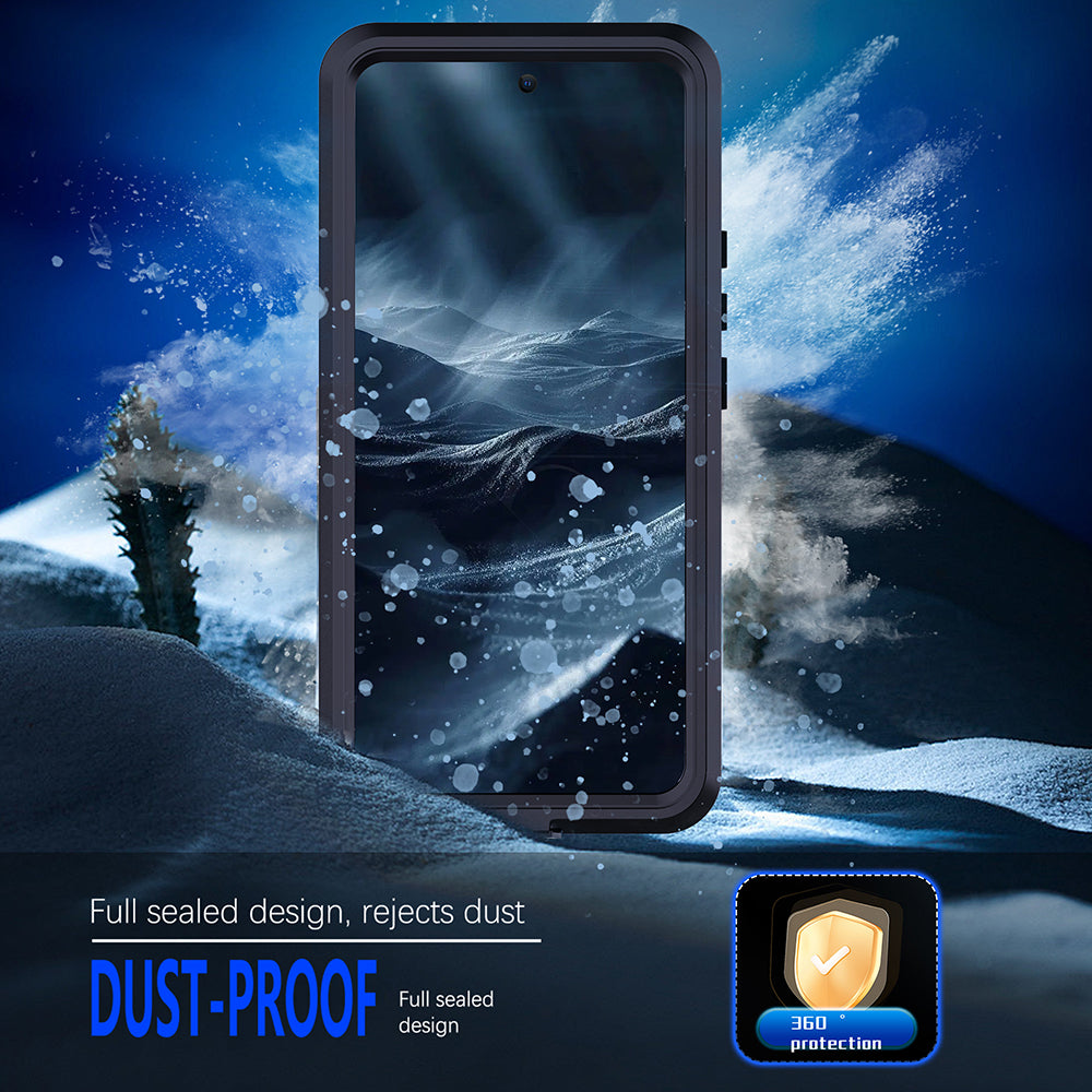 Funda impermeable para Xiaomi Poco X7 / Redmi Note 14 Pro 5G, ShellBox, Negra