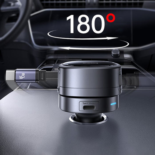 Cargador de coche con cable USB-C Baseus PrimeTrip VR1, 60W, 3A, 1 x USB-A - 1 x USB-C, Negro C00069001121-00