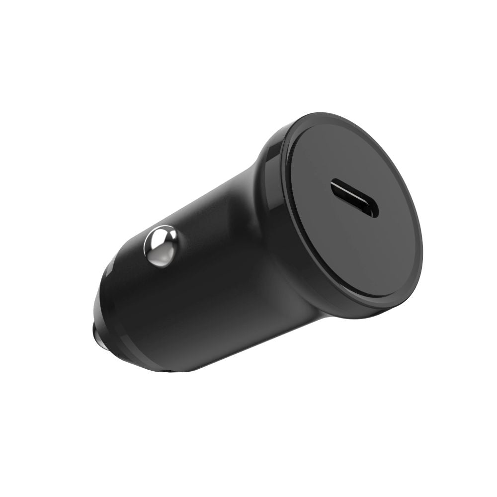 Cargador de coche Fixed, 30W, 3A, 1 x USB-C, Negro