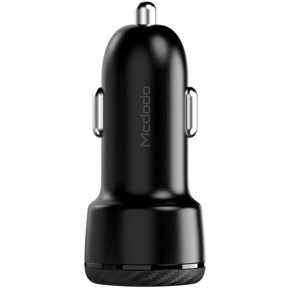 Cargador de coche McDodo CC-5970, 38W, 3A, 1 x USB-A - 1 x USB-C, Negro