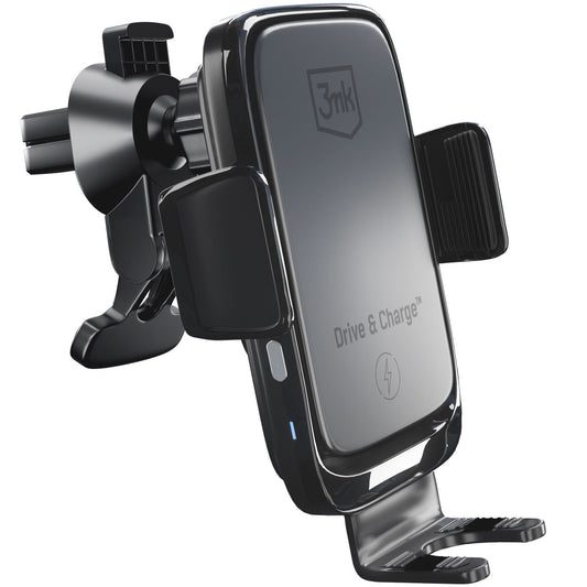 Cargador de coche inalámbrico 3MK Drive&Charge, 15 W, 1,67 A, negro