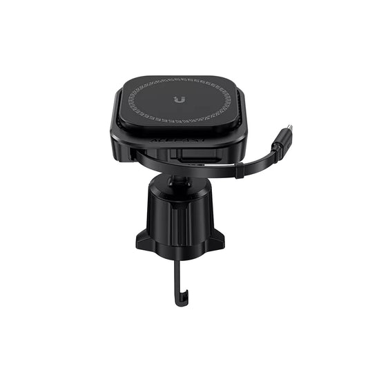 Cargador de Coche Inalámbrico Acefast D32, 15W, 1.67A, Negro