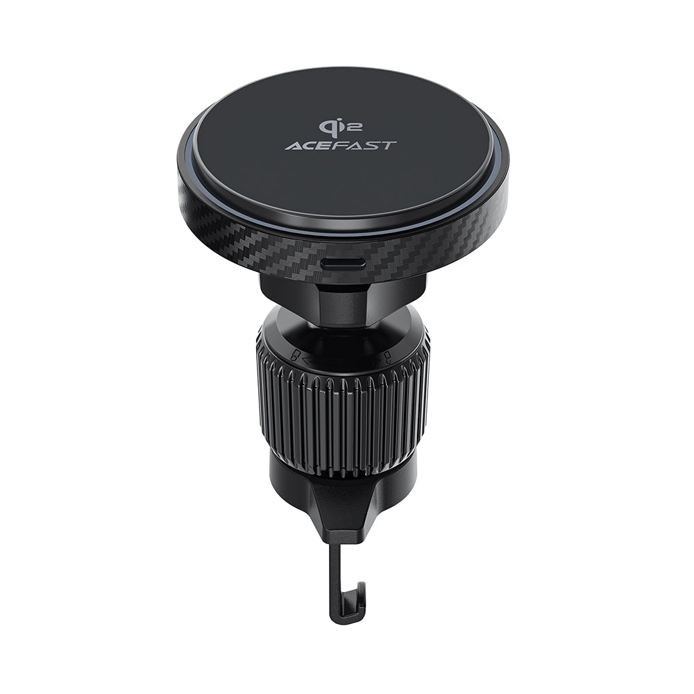 Cargador de Coche Inalámbrico Acefast D33, 15W, 1.67A, Negro