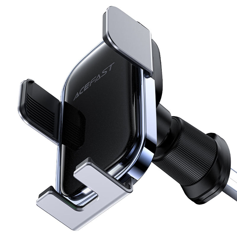 Acefast D39 Wireless Car Charger with Solar Panel, 15W, 1.67A, Black