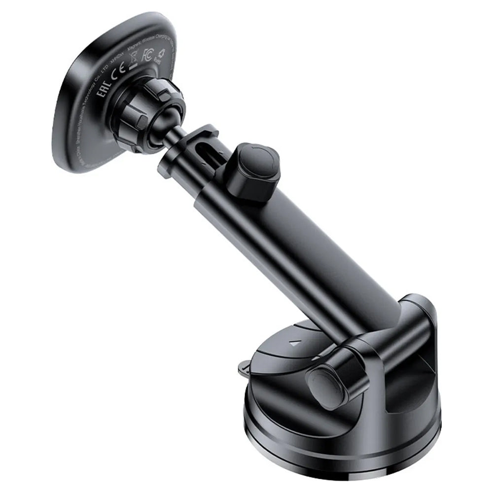 Cargador de Coche Inalámbrico Acefast D47, 15W, 1.67A, Negro