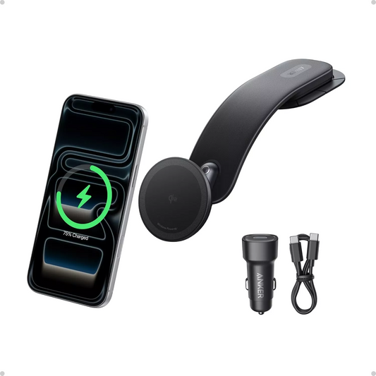 Cargador de Coche Inalámbrico Anker Nano, 15W, 1.67A, Negro B2216H11