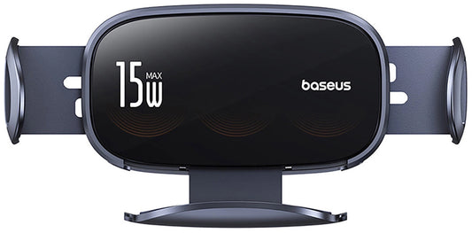 Cargador de Coche Inalámbrico Baseus LightChaser, 15W, 1.67A, Negro C40355901111-00