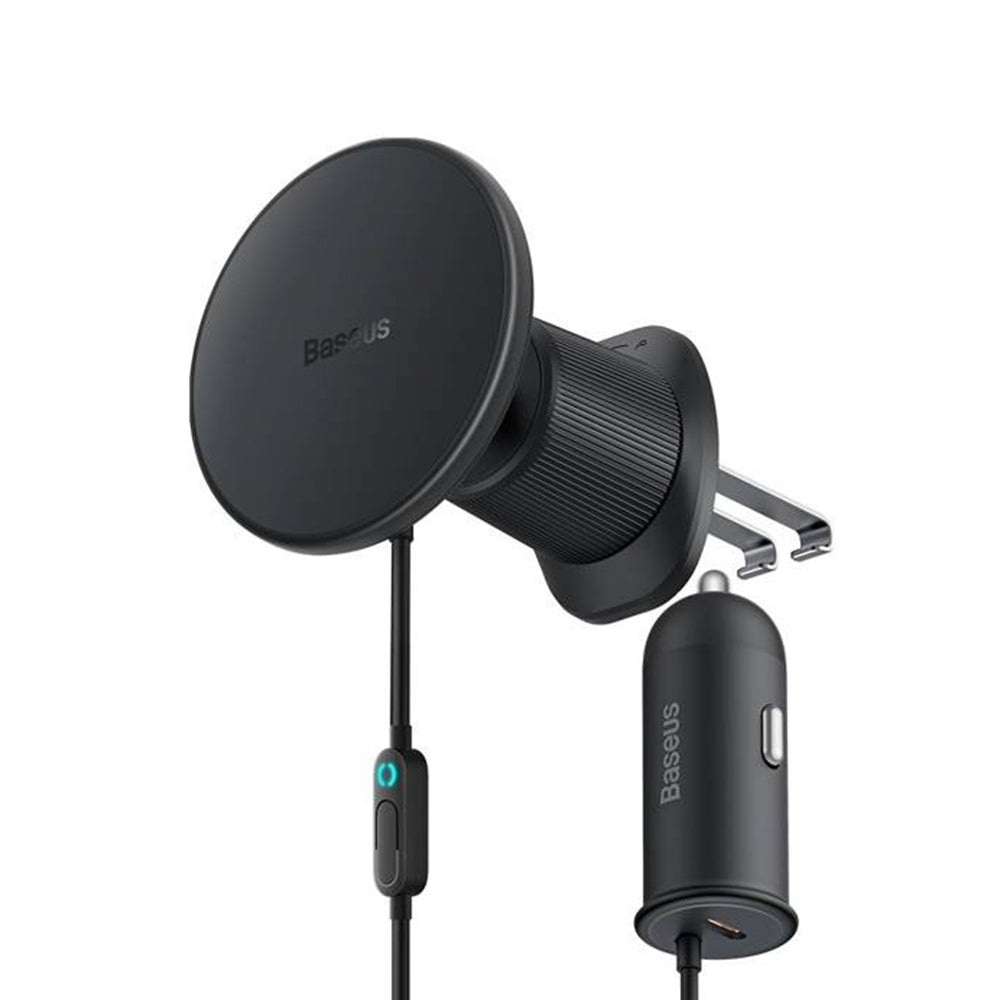 Baseus CW01 Wireless Car Charger, 15W, 1.67A, Black C0013A01