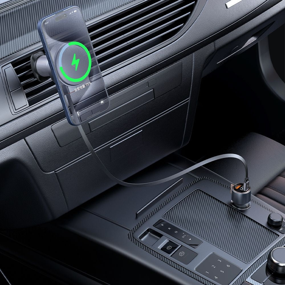 Cargador de Coche Inalámbrico McDodo CH-0090, 15W, 1.67A, Negro