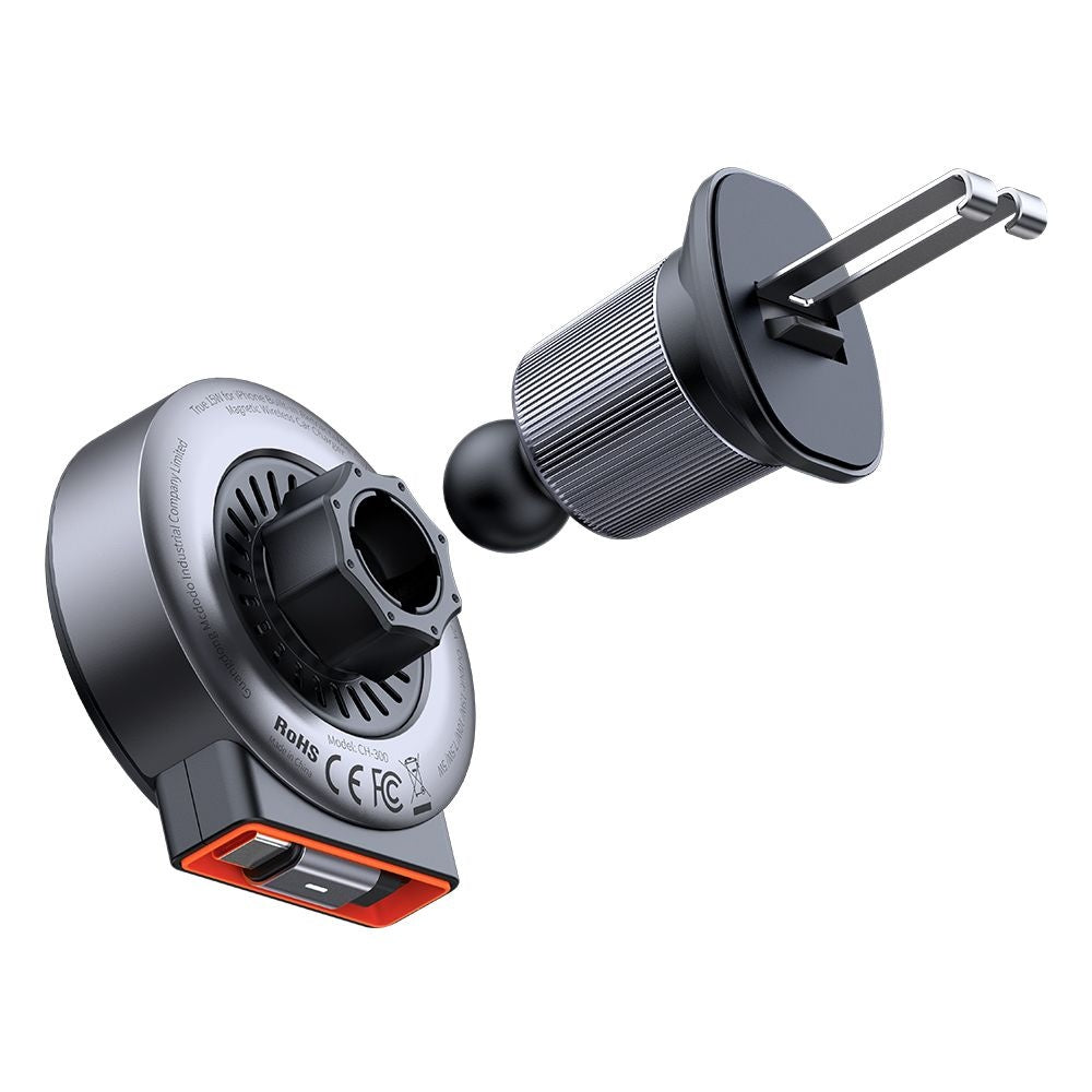 Cargador de Coche Inalámbrico McDodo CH-3000, 15W, 1.67A, Negro