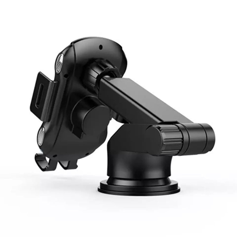 Cargador de Coche Inalámbrico Techsuit CAPD032 Premium, 10W, 1.1A, Negro