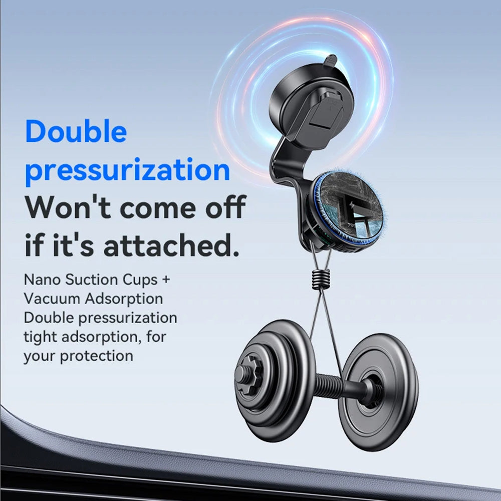 Cargador de Coche Inalámbrico Yesido C311, 15W, 1.67A, Negro