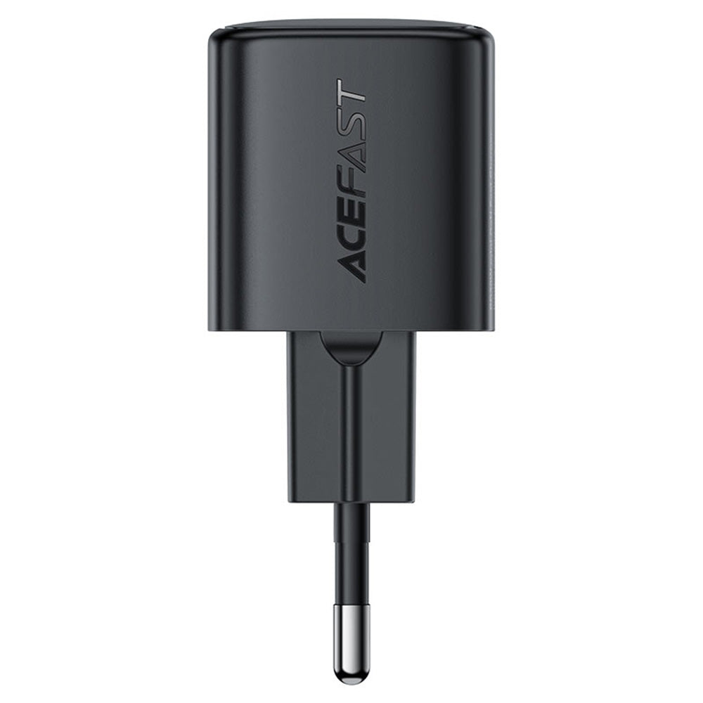 Cargador de Red Acefast A118, 30W, 3A, 1 x USB-C, Negro