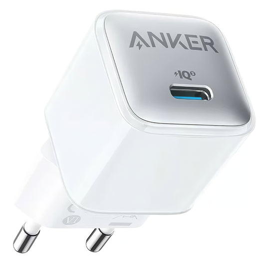 Cargador de red Anker 512 Nano 3, 20W, 3A, 1 x USB-C, Blanco A2346G21