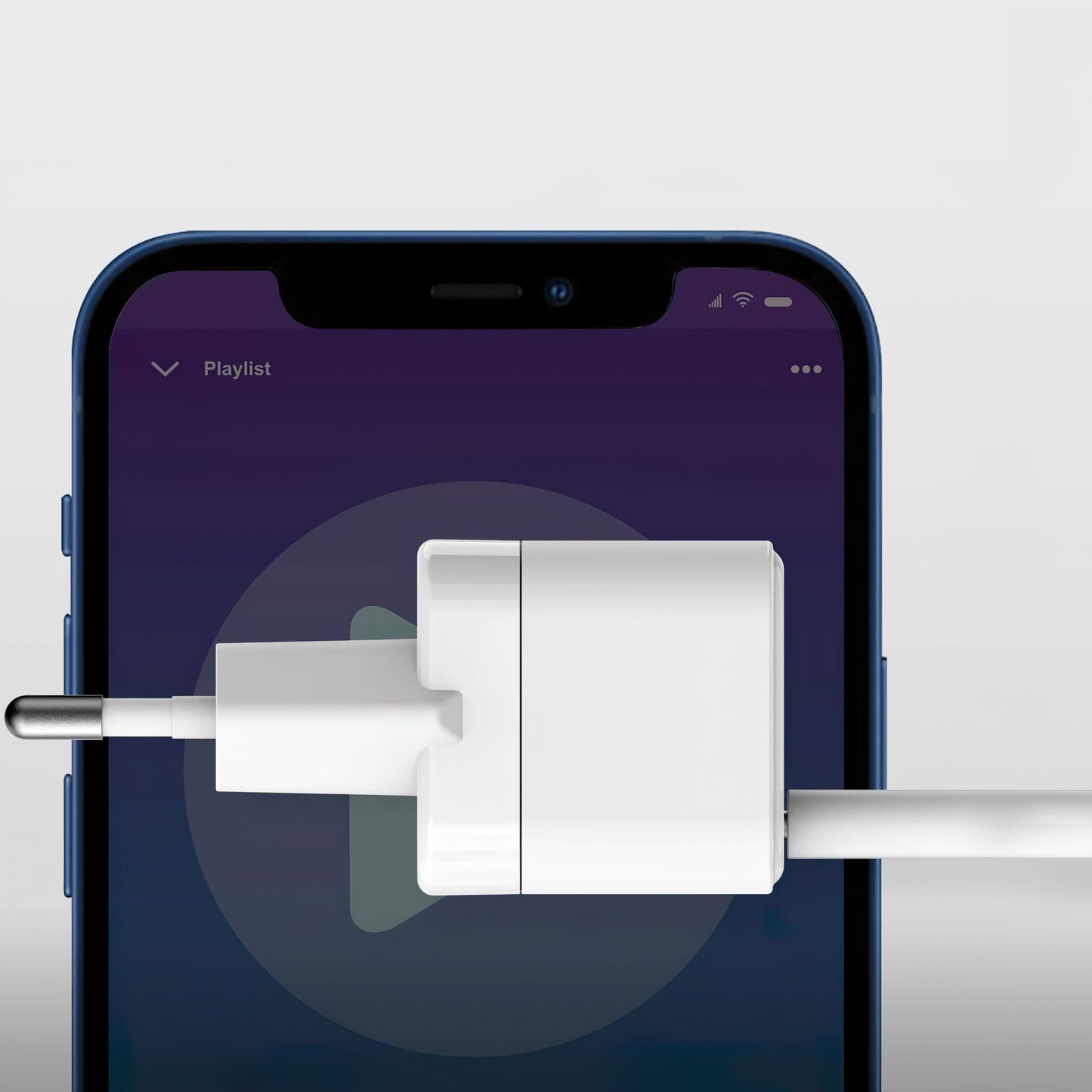 Cargador de red Anker PowerPort III Cube, 20 W, 3 A, 1 x USB-C, blanco A2149G21