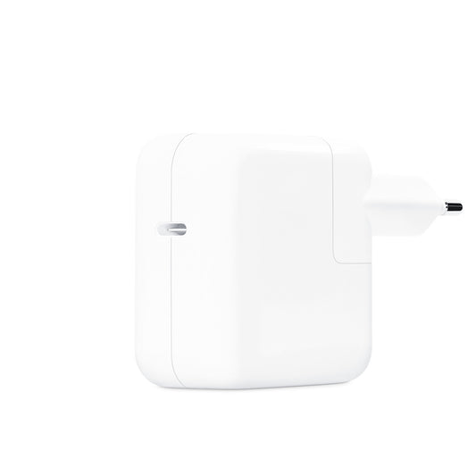 Cargador de Red Apple, 30W, 3A, 1 x USB-C, Blanco MW2G3ZM/A